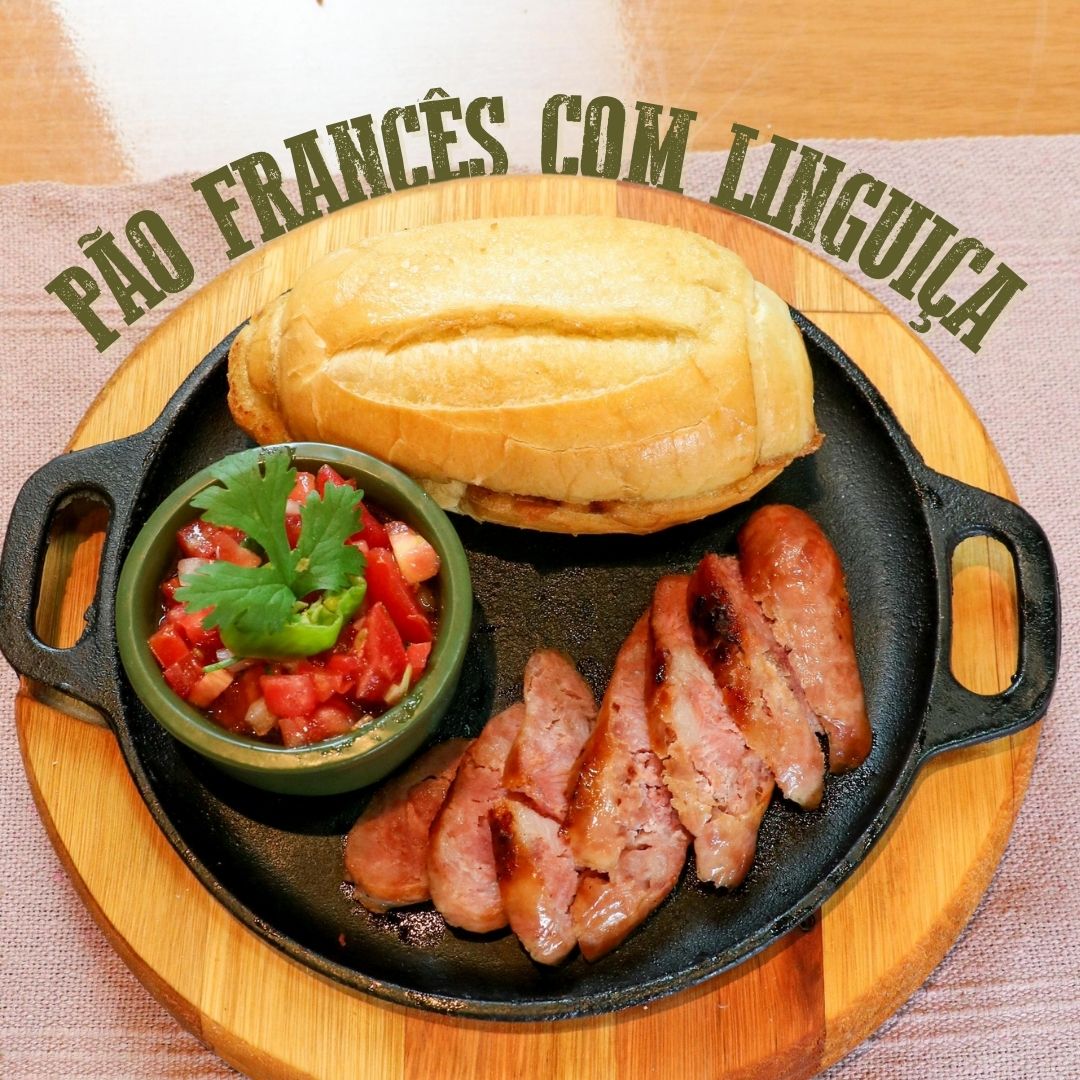 Pao Frances com linguiça